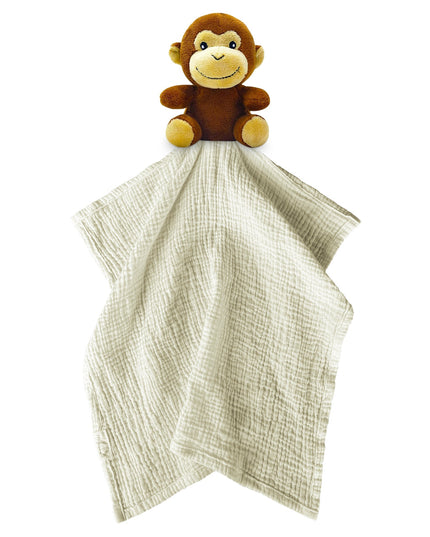 Monkey Lovey Security Blanket – Soft Comfort Toy for Babies & Toddlers | Me Lovey™