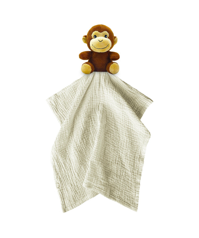 Monkey Lovey Security Blanket – Soft Comfort Toy for Babies & Toddlers | Me Lovey™