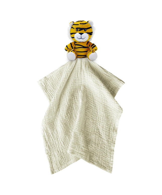 Tiger Lovey Security Blanket – Soft Comfort Toy for Babies & Toddlers | Me Lovey™