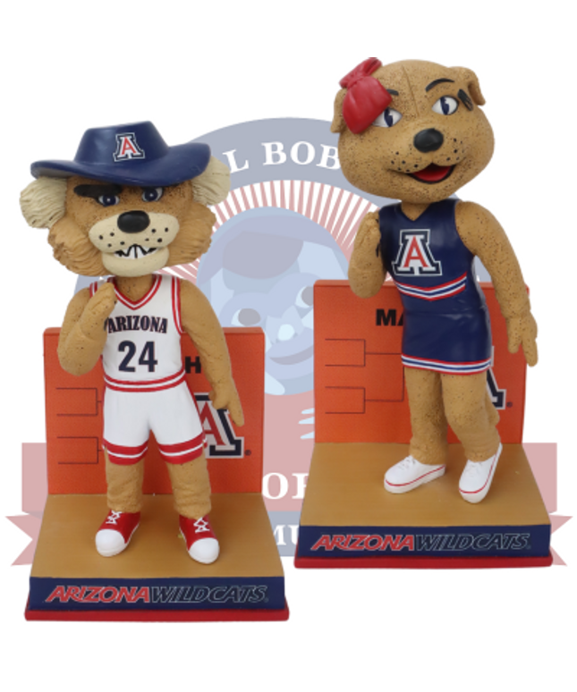 Arizona Wildcats Basketball Dancing in March Bobbleheads