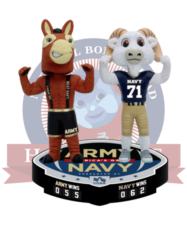 Army vs. Navy Rivalry Win Counter Bobblehead