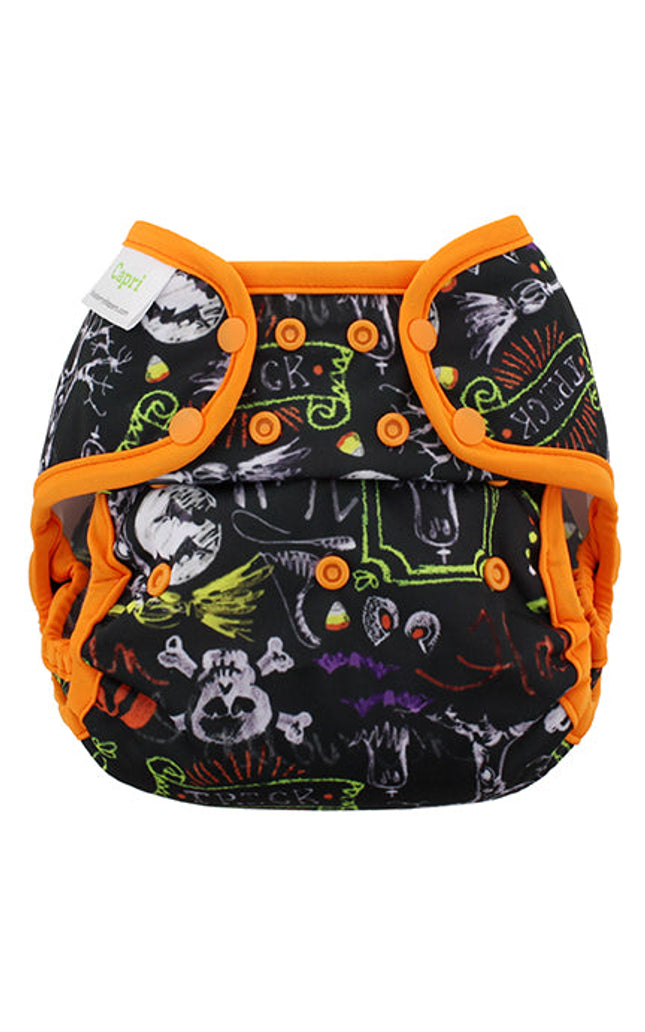 Halloween Capri Diaper Covers