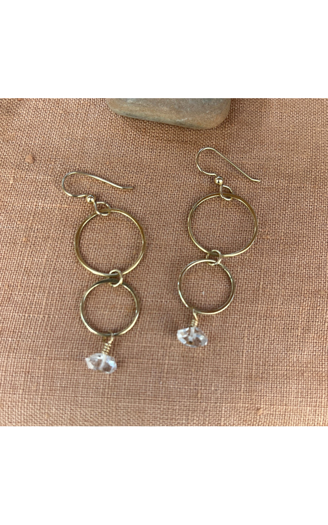 HERKIMER DIAMOND EARRINGS