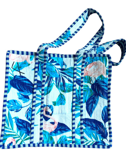 Soléa Cotton Azulado Tote