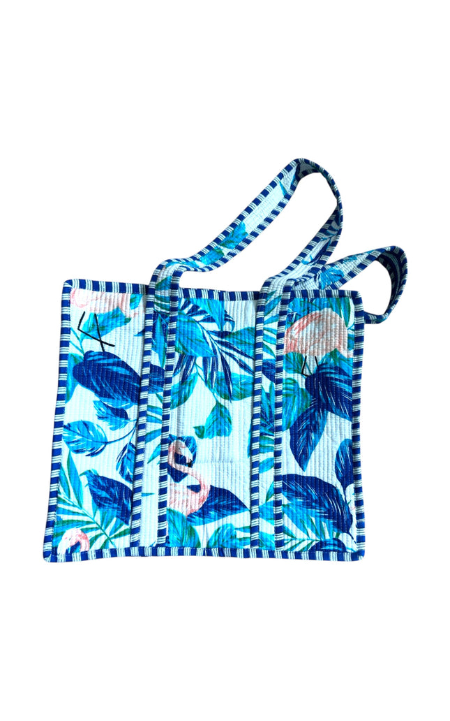 Soléa Cotton Azulado Tote