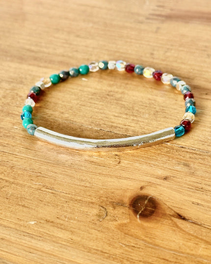 Boho Tube Beaded Bracelet