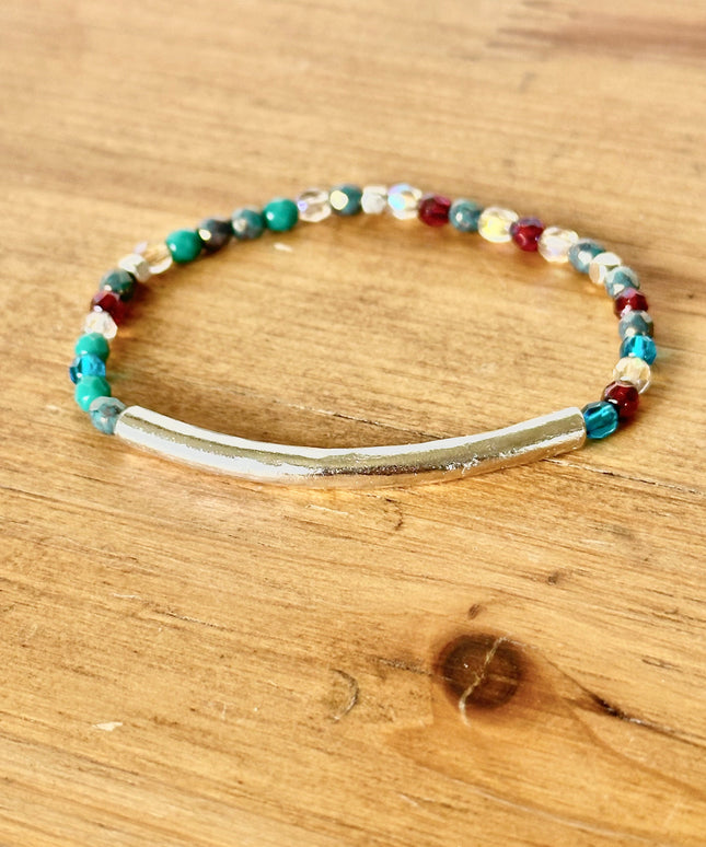 Boho Tube Beaded Bracelet