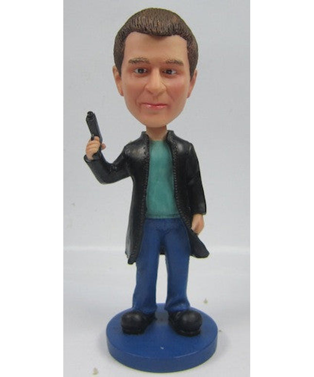 Hitman with Gun Bobblehead