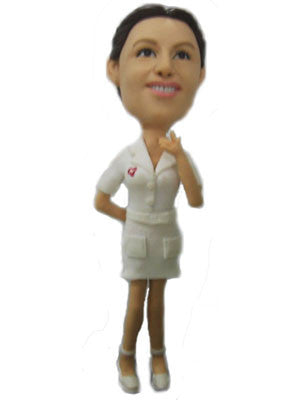 Female Nurse Bobblehead