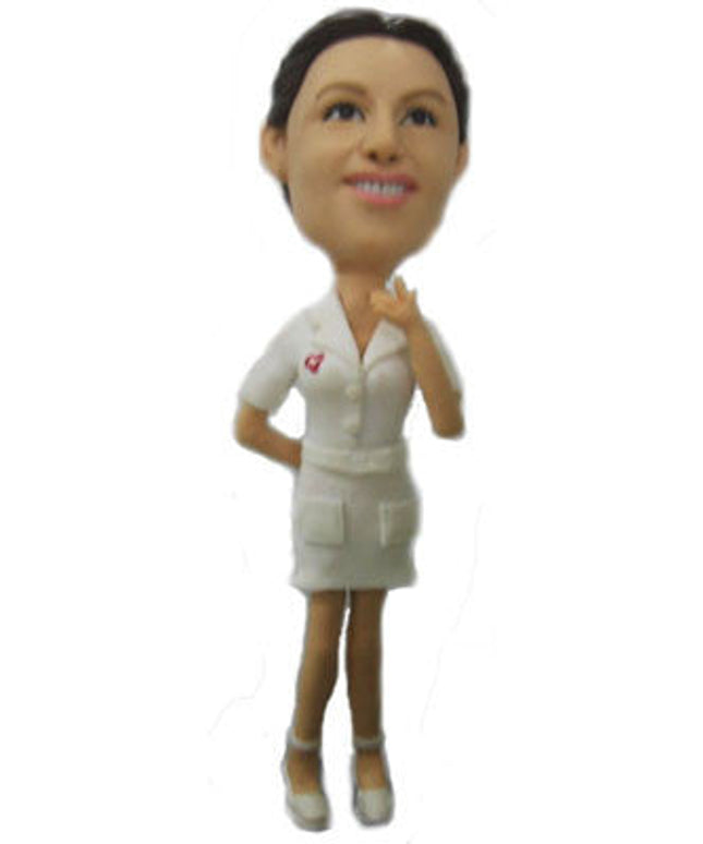 Female Nurse Bobblehead