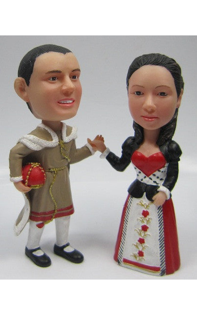 King and Queen Of Hearts Bobbleheads