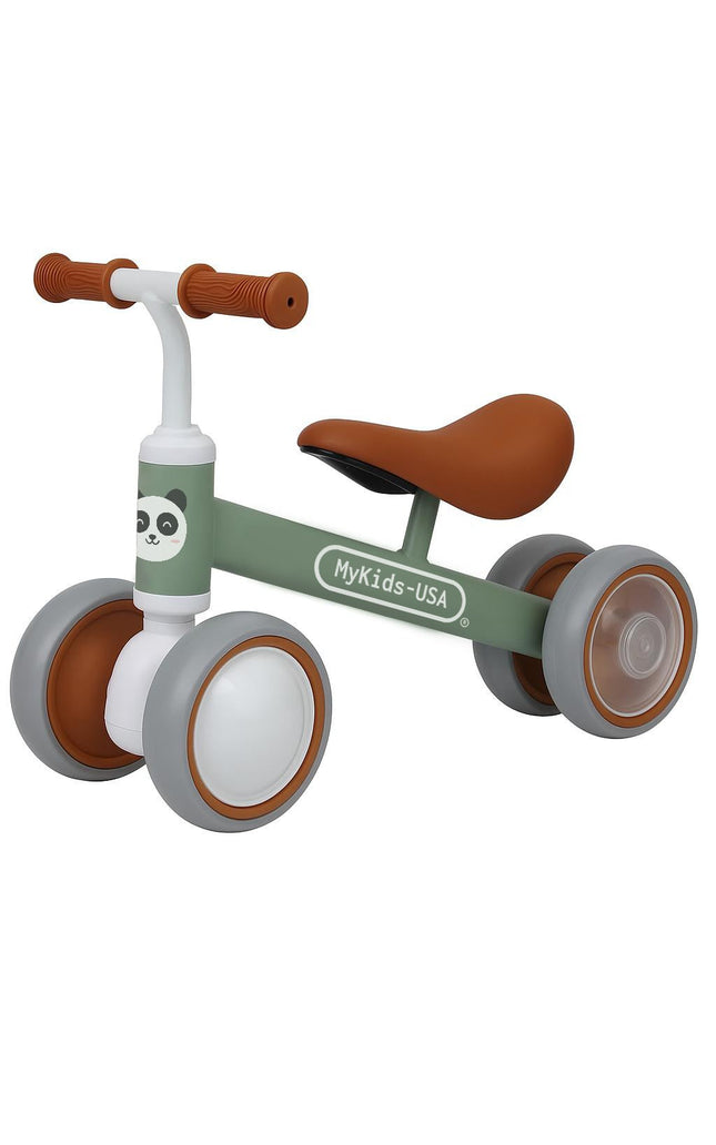 MyKids-USA Balance Bike for Toddlers – Metal Frame, Light-Up Wheels, No Batteries, for Boys & Girls Ages 12–36 Months