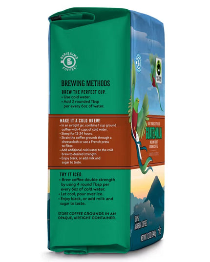 Barissimo Fair Trade Single Origin Guatemala Medium Roast Ground Coffee, 12 oz.