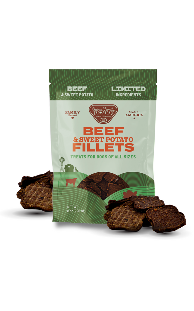 Beef and Sweet Potato Fillets