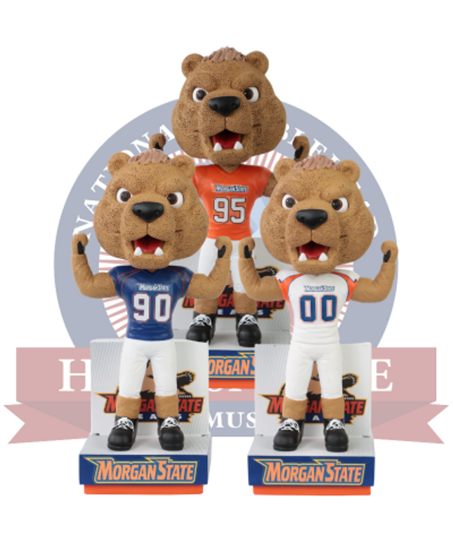 Benny the Bear Morgan State Bears Mascot Bobbleheads