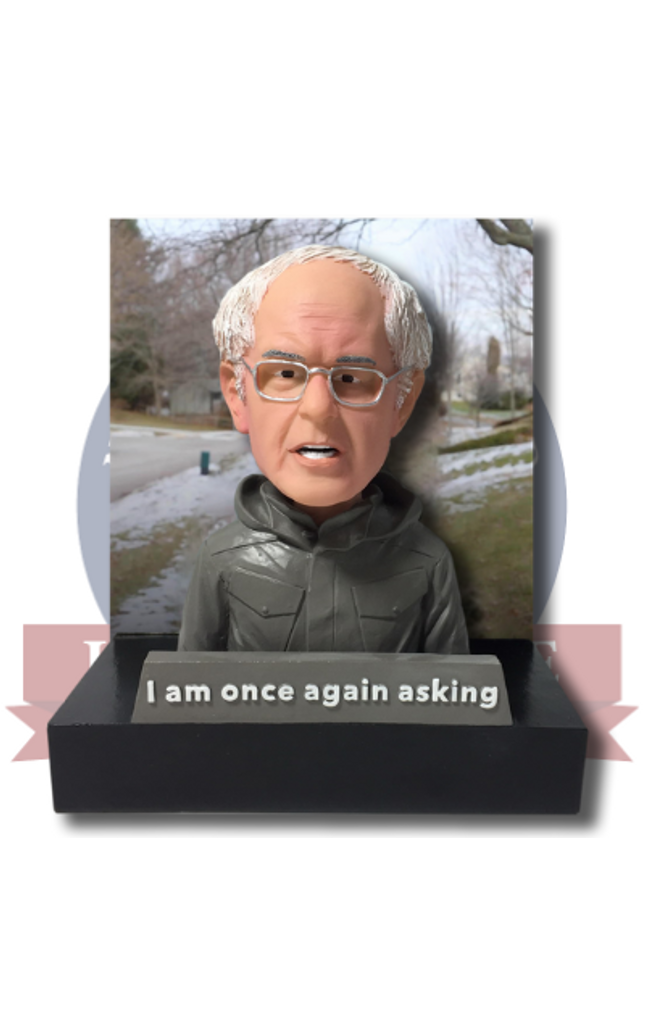 Bernie Sanders "I Am Once Again Asking..." Bobblehead
