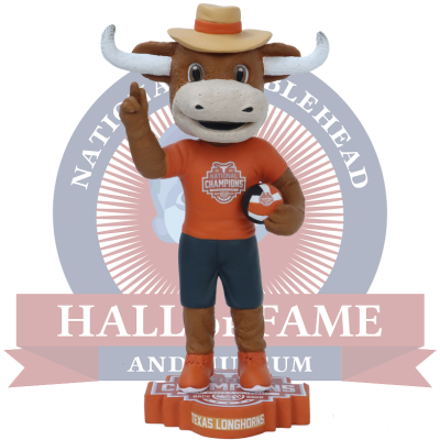 Hook 'Em Texas Longhorns Mascot 2023 Women's Volleyball National Champions Bobblehead