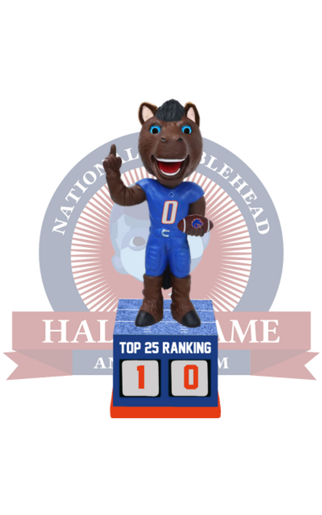 Boise State Broncos Football Top 25 Ranking Tracker Bobblehead (Presale)