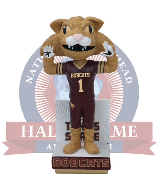 Boko the Bobcat Texas State Bobcats Mascot Bobblehead