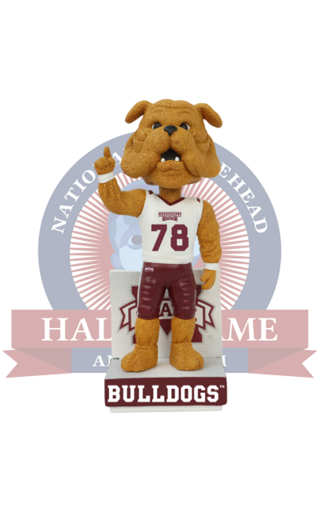 Bully Mississippi State Bulldogs Male Mascot Bobblehead