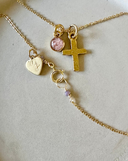 Contemporary Cross Necklace