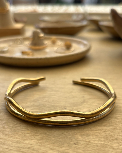 BRASS CUFF BRACELET