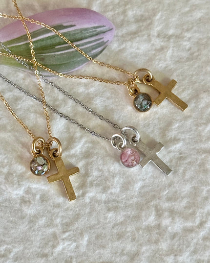 Contemporary Cross Necklace