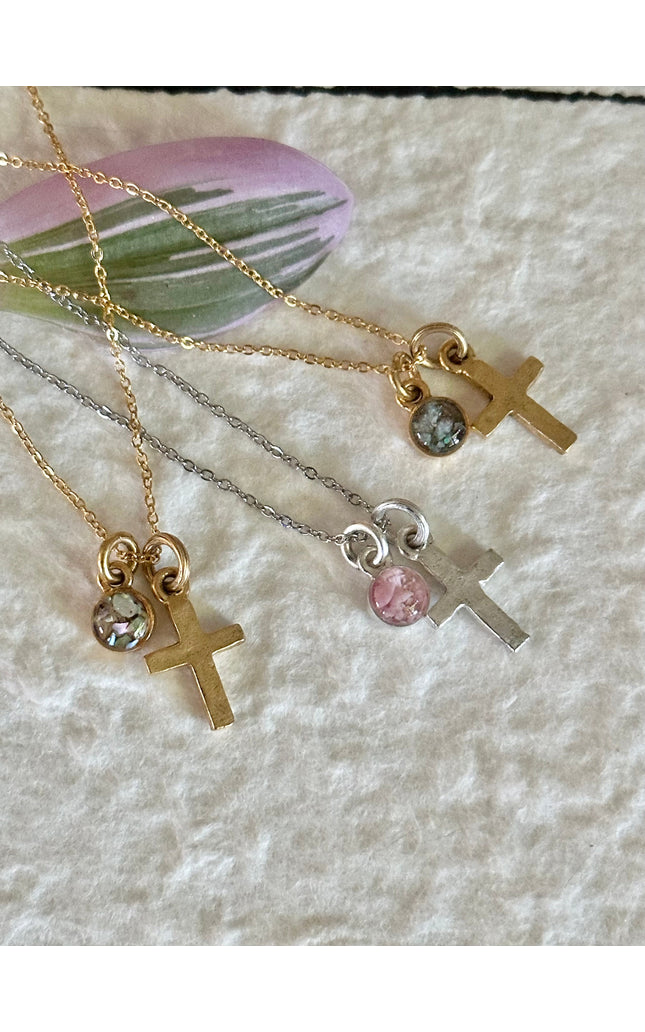 Contemporary Cross Necklace
