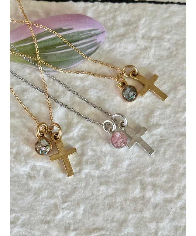 Contemporary Cross Necklace