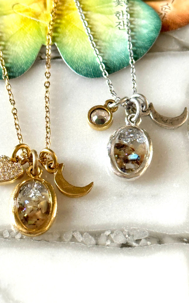 Gemstone Charm Necklace