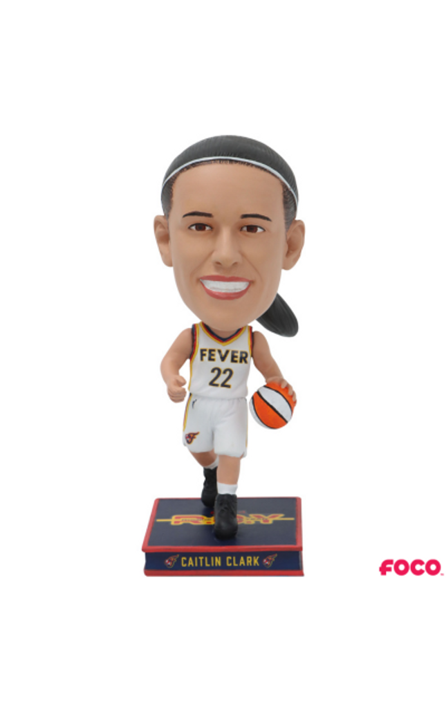 Caitlin Clark Indiana Fever 4.5 Inch Rookie of the Year Mini Bighead Bobblehead