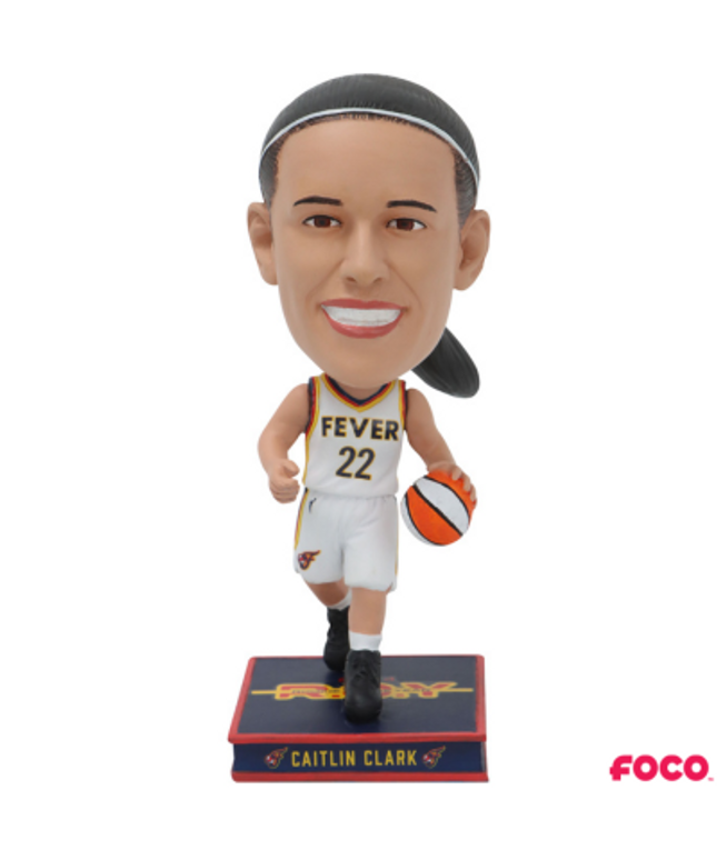 Caitlin Clark Indiana Fever 4.5 Inch Rookie of the Year Mini Bighead Bobblehead