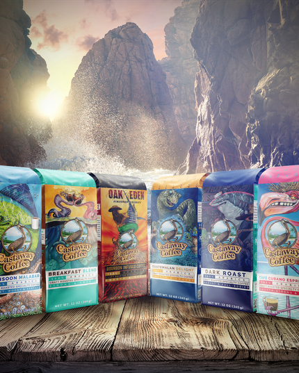 Castaway Starter Pack (All six of our coffee blends. 12OZ)
