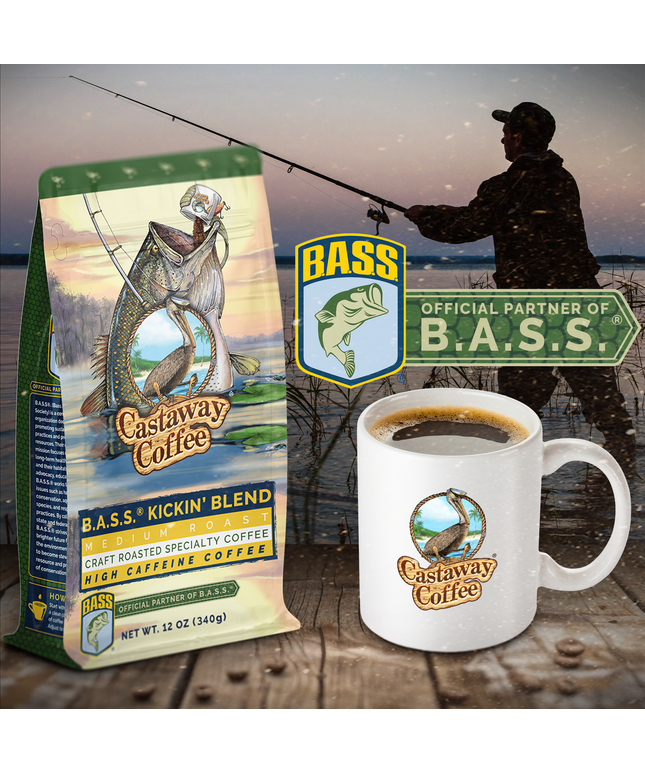 Castaway Coffee B.A.S.S. Kickin' Blend