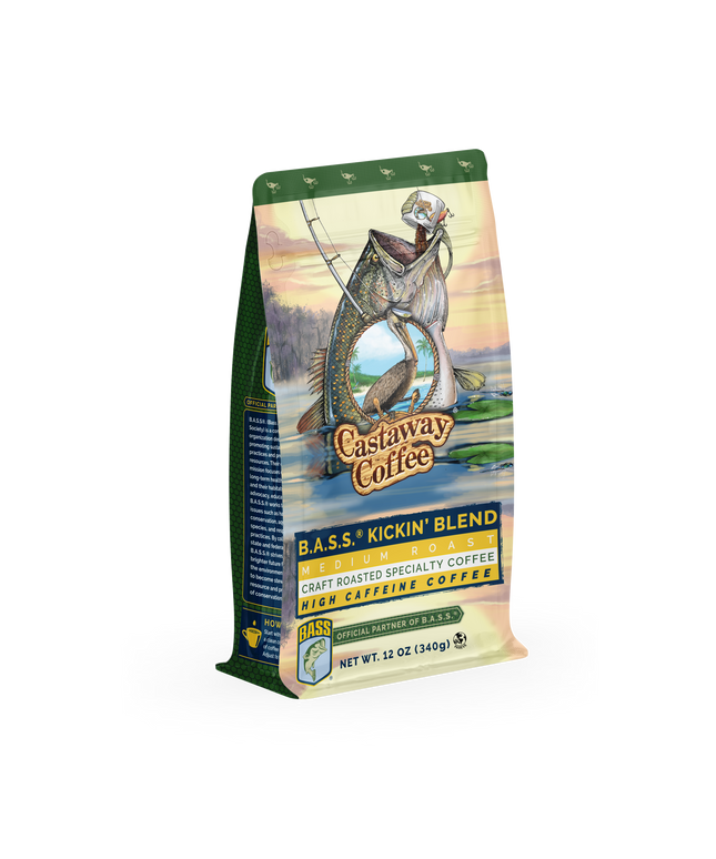 Castaway Coffee B.A.S.S. Kickin' Blend