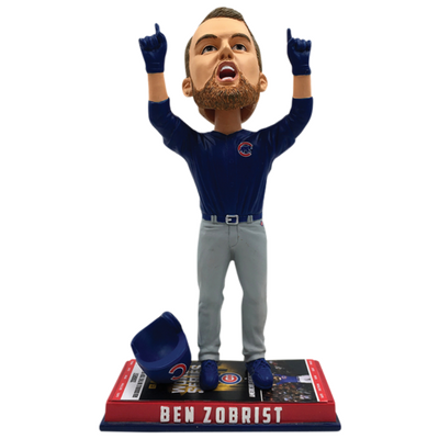 Chicago Cubs 2016 World Series Ticket Base Bobbleheads