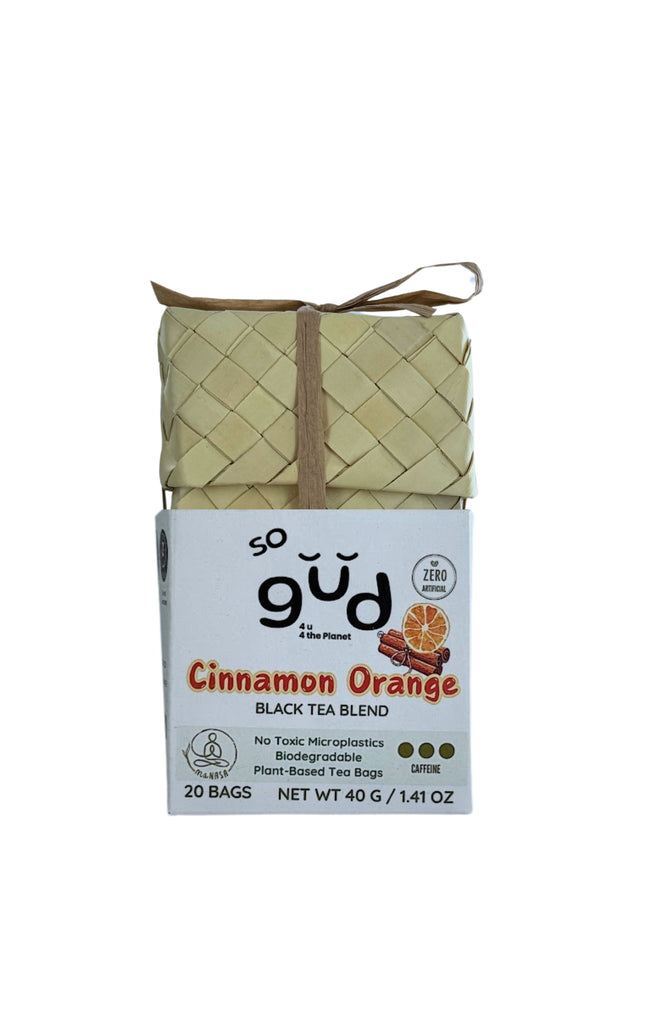 Ceylon Cinnamon Orange Black Tea | Plant-based Tea Bags