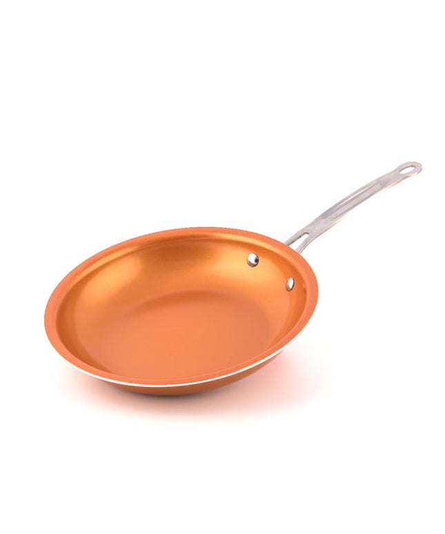 MASTERPAN Ceramic Nonstick Copper Color Frypan & Skillet, 10" (25cm)