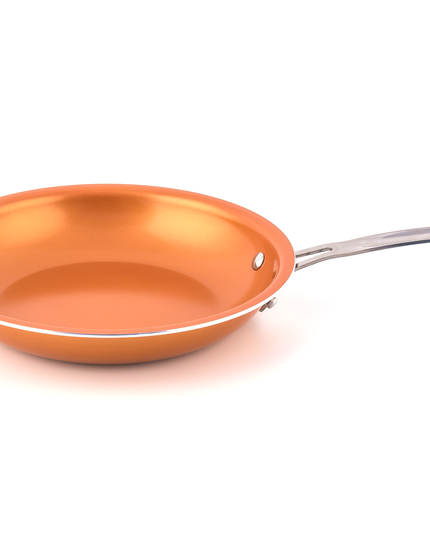 MASTERPAN Ceramic Nonstick Copper Color Frypan & Skillet, 10" (25cm)