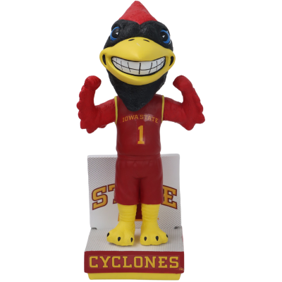 Cy the Cardinal Iowa State Cyclones Mascot Basketball Jersey Bobbleheads