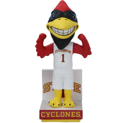 Cy the Cardinal Iowa State Cyclones Mascot Basketball Jersey Bobbleheads