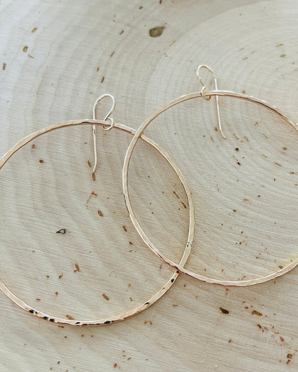 SKINNY XL BEACH  HOOPS