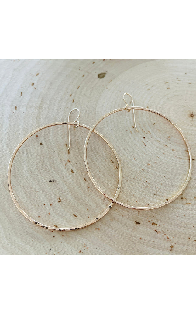 SKINNY XL BEACH  HOOPS