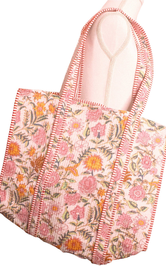 Soléa Cotton Sakura Tote