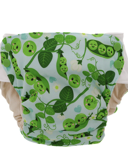 Side Snap Simplex in Organic Cotton