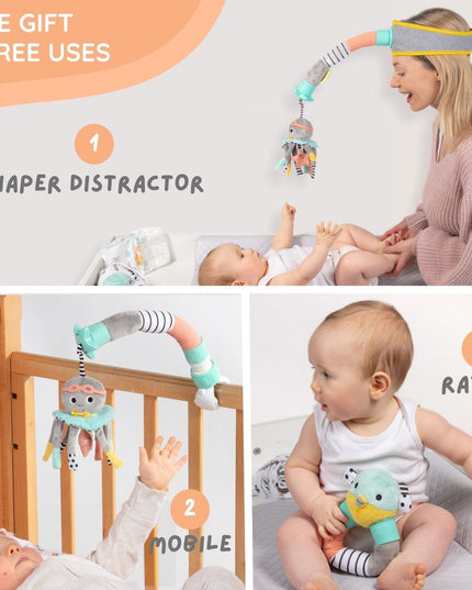 Dingle Dangle 3-in-1 Baby Gift Set