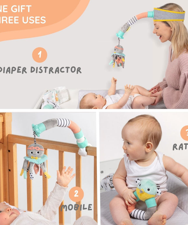 Dingle Dangle 3-in-1 Baby Gift Set