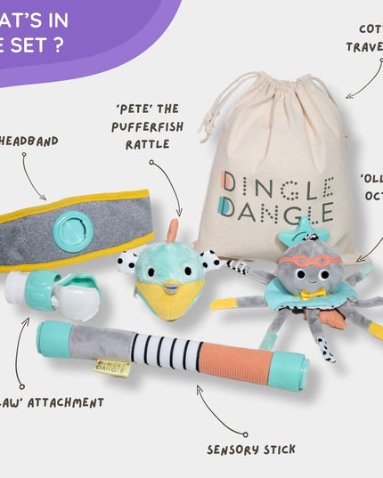 Deluxe Dingle Dangle Baby Gift Set