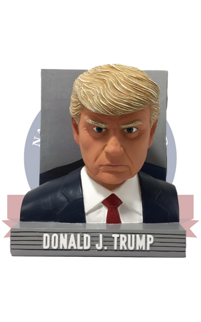 Donald Trump Mug Shot Bobblehead