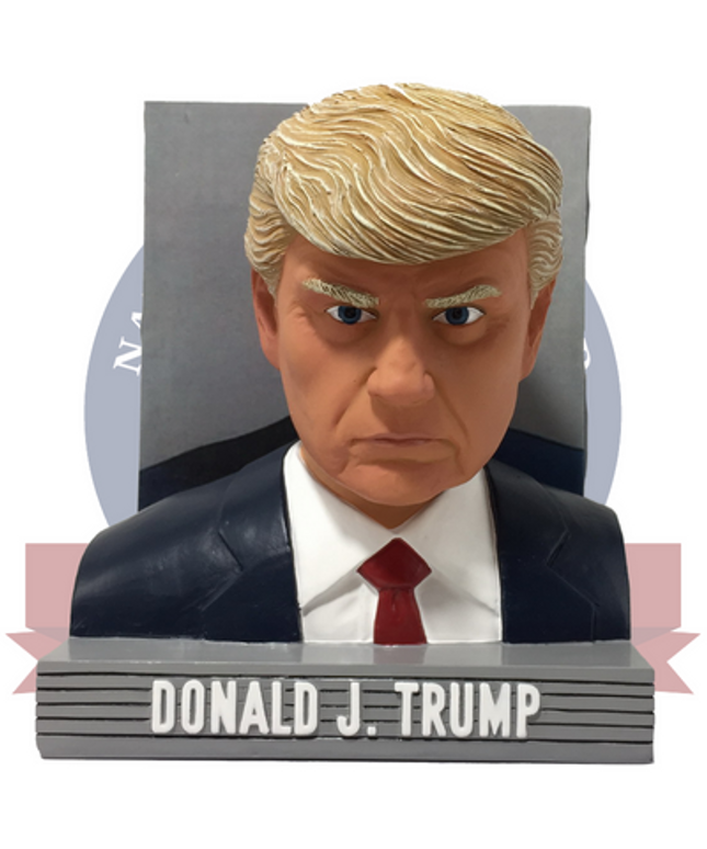 Donald Trump Mug Shot Bobblehead